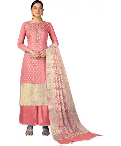 GJ Fashion Ready to Wear Indian Traditonal Designer Churidar Salwar Suit with Dupatta for Women Peach324 $30.52 Suits