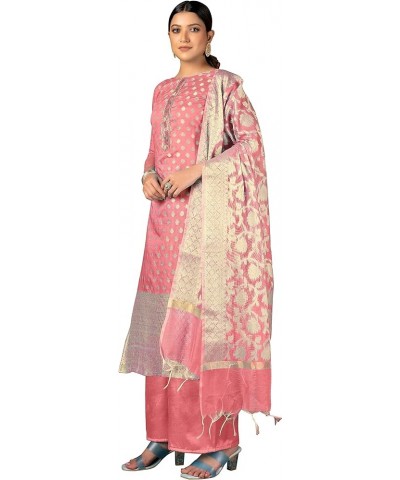 GJ Fashion Ready to Wear Indian Traditonal Designer Churidar Salwar Suit with Dupatta for Women Peach324 $30.52 Suits