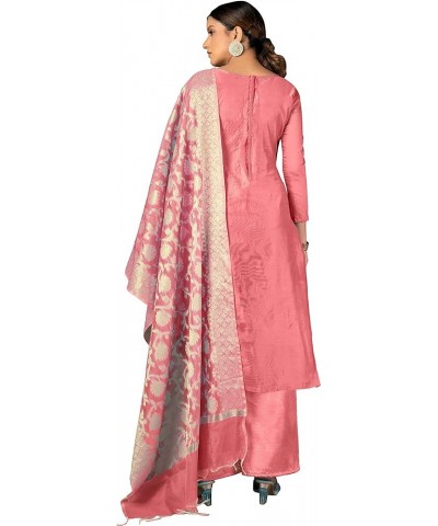 GJ Fashion Ready to Wear Indian Traditonal Designer Churidar Salwar Suit with Dupatta for Women Peach324 $30.52 Suits