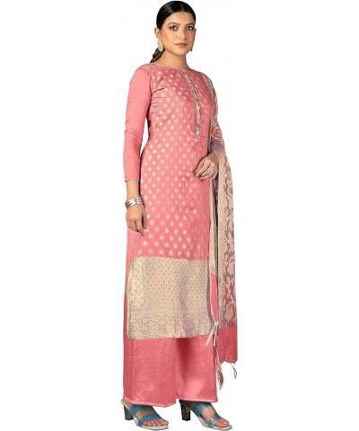 GJ Fashion Ready to Wear Indian Traditonal Designer Churidar Salwar Suit with Dupatta for Women Peach324 $30.52 Suits