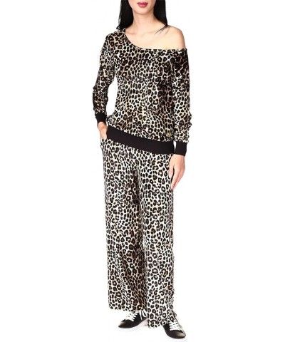 Cheetah Straight Leg Pants Dark Camel $26.08 Pants