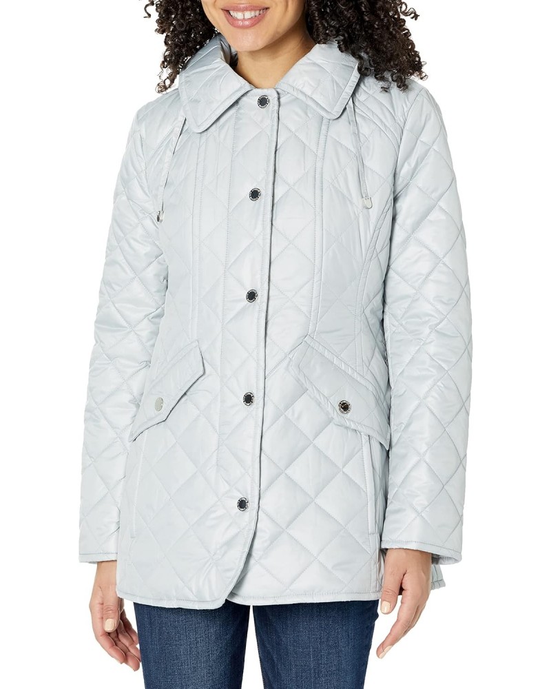 Women's Diamond Quilted Jacket, Cloudy, S $35.98 Jackets