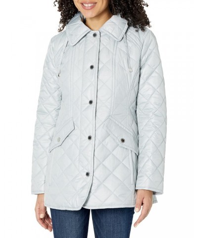 Women's Diamond Quilted Jacket, Cloudy, S $35.98 Jackets