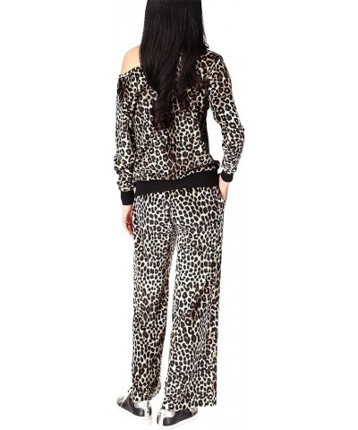 Cheetah Straight Leg Pants Dark Camel $26.08 Pants