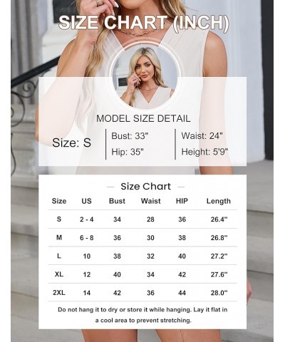 Womens Tank Tops Dressy Sleeveless Blouses Business Casual Tank Shirts V Neck Cami Summer Basic Camisole Solid Color Apricot ...