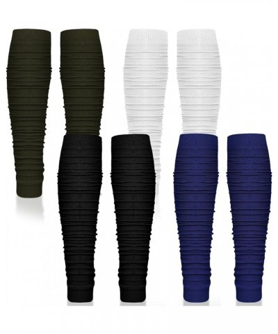 Leg Sleeves Football Calf Compression Sleeves for Men Boys Women 4 Black, White, Navy, Green $11.04 Activewear