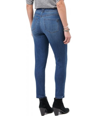 Women's Ab Solution High Rise Ankle Jean Blue Vintage $25.00 Jeans