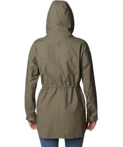 Women's Sage Lake Long Lined Jacket Stone Green $20.78 Jackets