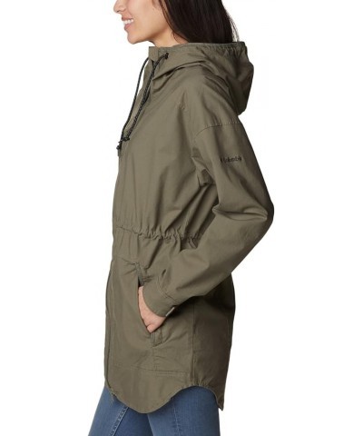 Women's Sage Lake Long Lined Jacket Stone Green $20.78 Jackets