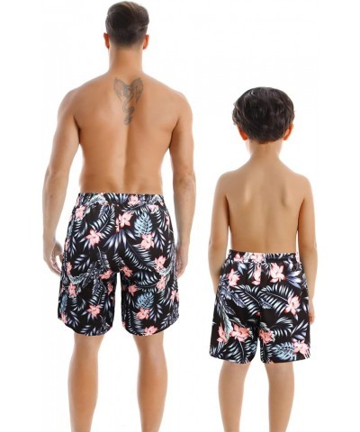 Family Matching Swimsuit Summer Beach Push Up Bikini Set Hawaii Holiday Monokini Swimwear Boys C-blue $14.83 Swimsuits