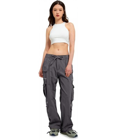 Cargo Pants Women Baggy Hiking Casual Cotton Military Tactical Army Combat Work Pants with 7 Pockets 7 Pockets-dark Gray $12....