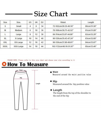 Women's Summer Capri Pants High Waisted Linen/Cargo Pants Stretch Lightweight Lounge Wear with Pocket Cropped Trousers S-dark...