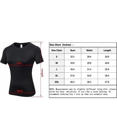 Women's Fitness Athletic Casual T-Shirt Running Workout Yoga Quick Dry Top 3 Pack 3 Pack-black,white,pastel Green $18.01 T-Sh...