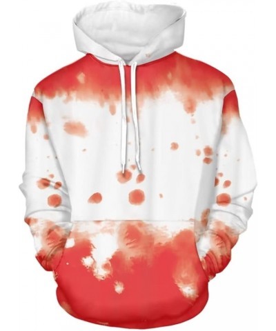 Casual Long Sleeve Hooded Sweatshirts for Women, Drawstring Pullover Hoodies Sweatshirts with Pockets Halloween Blood $17.97 ...