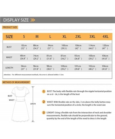 Women Summer Round-Neck Crane Loose Flowy Swing Shift Dresses Dog Paw Pattersn $18.87 Dresses