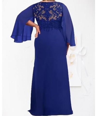 Plus Size Mother of The Bride Dress for Wedding Lace Wedding Guest Dress for Women Chiffon Formal Evening Dress Purple $34.08...