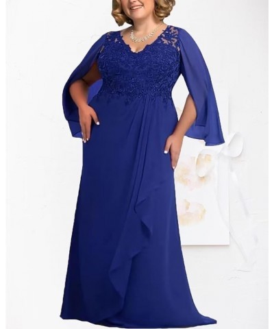 Plus Size Mother of The Bride Dress for Wedding Lace Wedding Guest Dress for Women Chiffon Formal Evening Dress Purple $34.08...