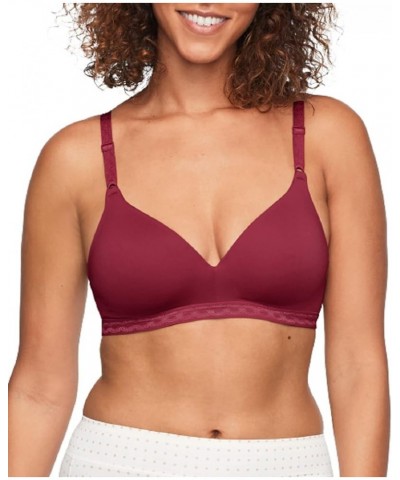 Women's Cloud 9 Super Soft Wireless Lightly Lined Comfort Bra 1269 Raspberry Jam $14.68 Lingerie