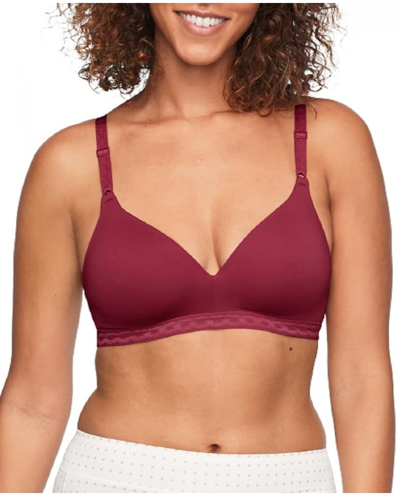 Women's Cloud 9 Super Soft Wireless Lightly Lined Comfort Bra 1269 Raspberry Jam $14.68 Lingerie