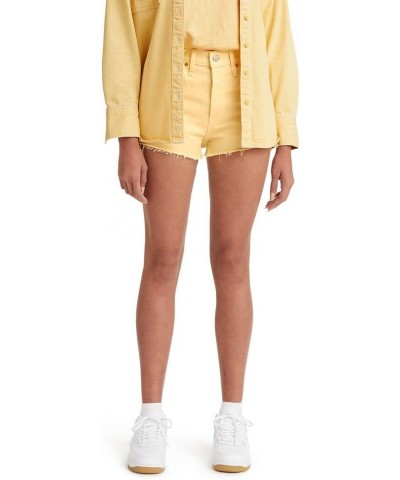 Women's 501 Original Shorts (Also Available in Plus) Standard Washed Pineapple - Yellow $34.46 Shorts