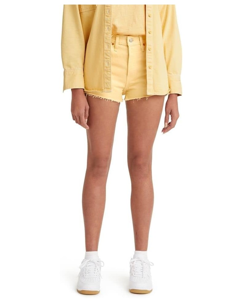 Women's 501 Original Shorts (Also Available in Plus) Standard Washed Pineapple - Yellow $34.46 Shorts