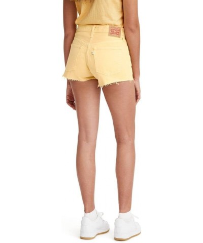 Women's 501 Original Shorts (Also Available in Plus) Standard Washed Pineapple - Yellow $34.46 Shorts