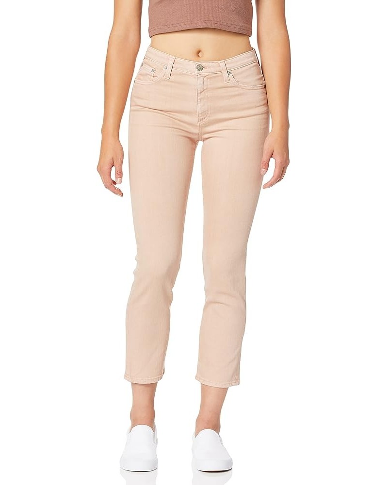 Women's The Isabelle Vintage Straight Leg Crop Jean Yr Sulfur Rosyrogue $75.83 Jeans