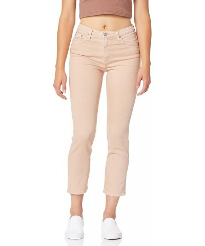 Women's The Isabelle Vintage Straight Leg Crop Jean Yr Sulfur Rosyrogue $75.83 Jeans