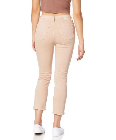 Women's The Isabelle Vintage Straight Leg Crop Jean Yr Sulfur Rosyrogue $75.83 Jeans