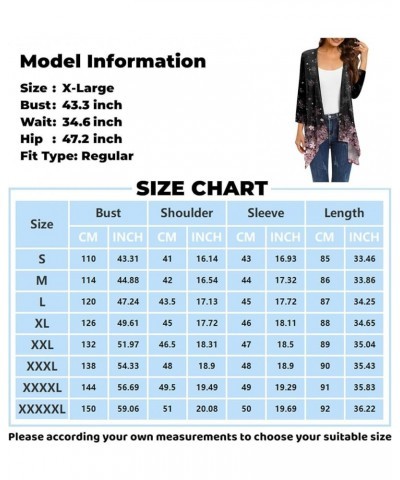 Long Cardigans for Women,Flowy Handkerchief Hem Open Front Cardigan Tops Oversized Long Sleeve Jackets Elegant Coats B-black ...