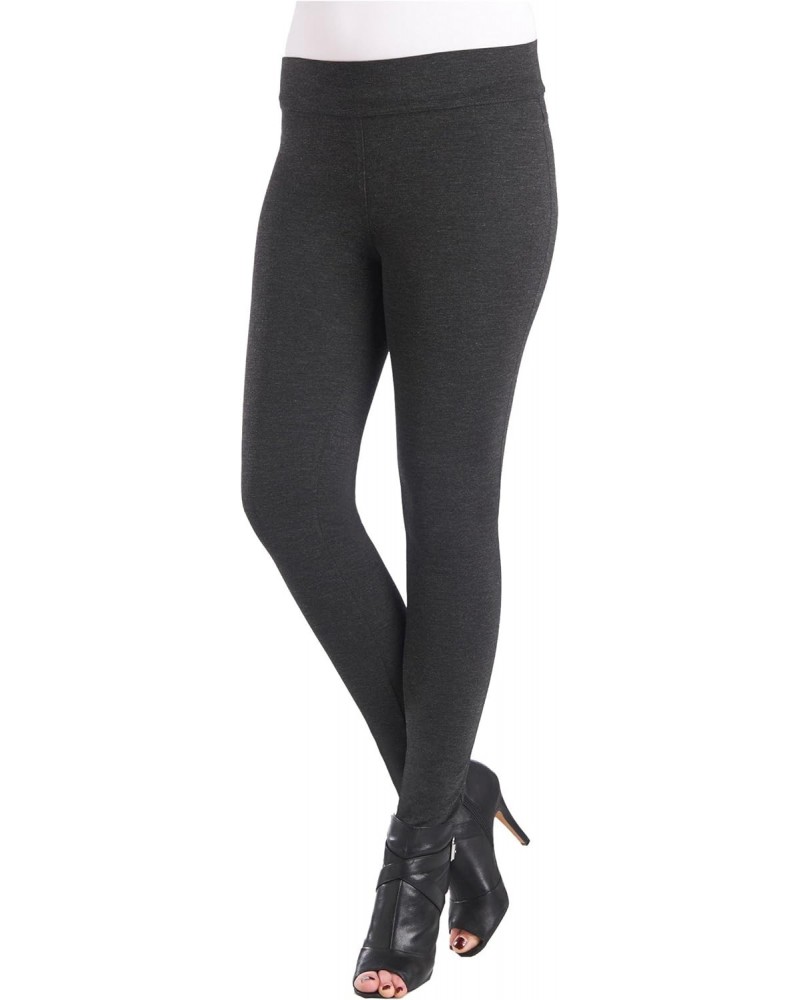 Nygard Women's Regular Slims 2.5 Legging Charcoal Heather $16.80 Leggings