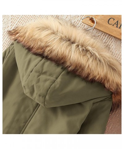 Winter Coats For Women Plus Size Parka Jackets Thick Warm Sherpa Outerwear With Fur Hood Puffer Down Fashion Clothes Winter C...