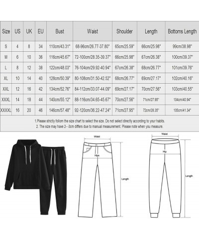 Two Piece Outfits Sweatsuits for Women Set Printed Hoodie and Sweatpants Set Jogging Suits with Kangaroo Pockets Blue_08 $5.5...