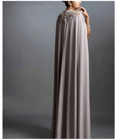 Women's Mermaid Long Formal Gown Prom Evening Dresses with Cape Blackish Green $49.47 Dresses