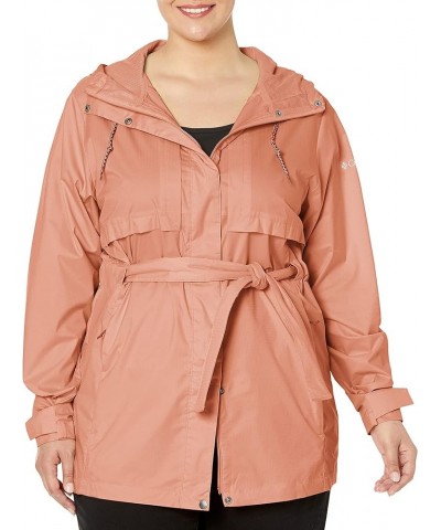 Women's Pardon My Trench Rain Jacket Nova Pink $19.12 Coats