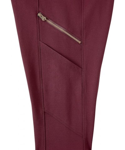 Women's Ponte Pant A Rusty Maroon $23.48 Pants