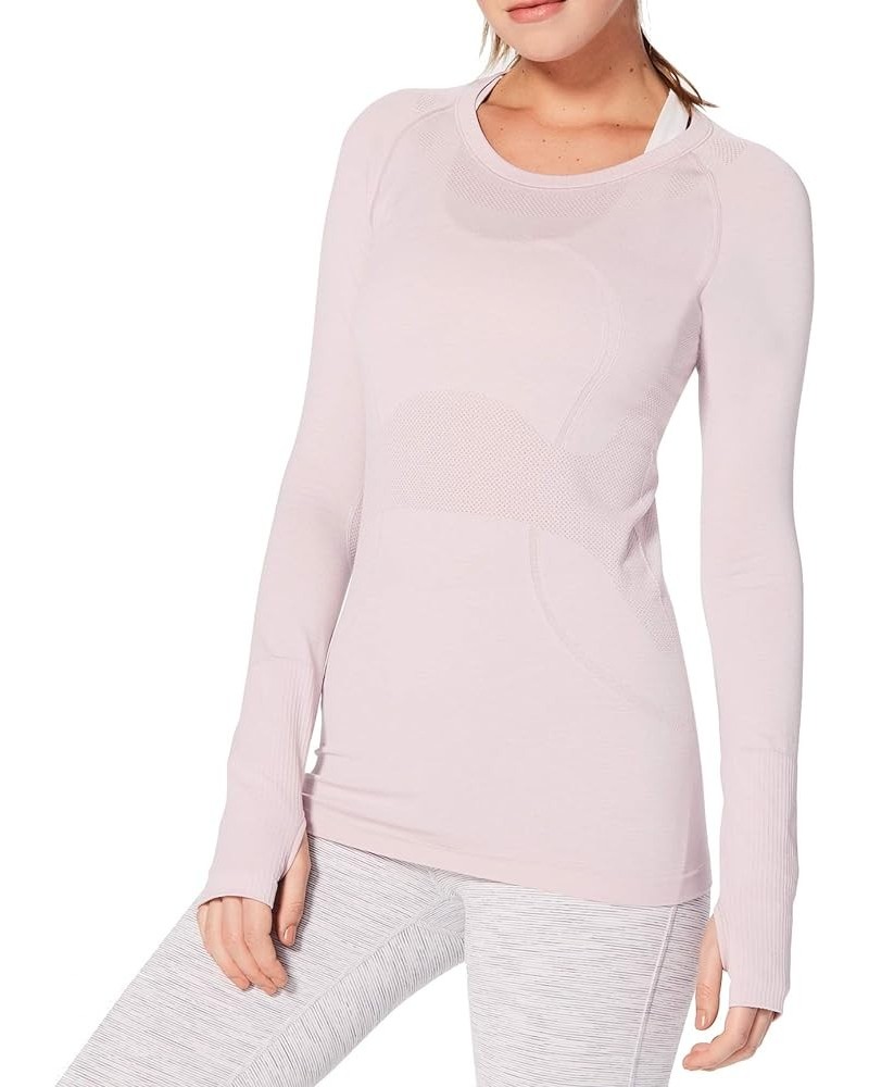 Swiftly Tech Long Sleeve Crew Porcelain Pink $52.22 Shirts