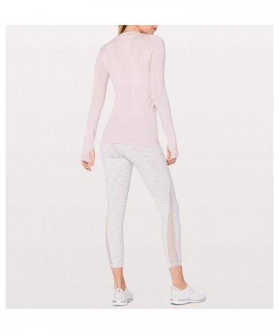 Swiftly Tech Long Sleeve Crew Porcelain Pink $52.22 Shirts