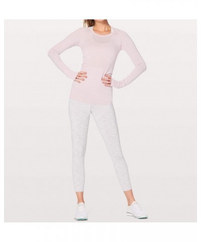 Swiftly Tech Long Sleeve Crew Porcelain Pink $52.22 Shirts