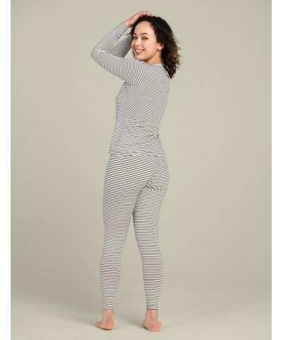 Women's Thermal Underwear Set Fleece Lined Long Johns Top & Bottom Soft Base Layer Light/Mid/Heavy Weight L17/ L41/L44 Thermo...