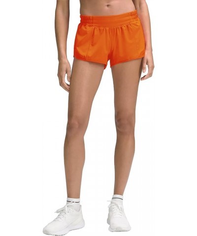 Athletic Shorts for Women,Mesh Lined 2.5"/4" Running Shorts,Quick Dry Active Workout Shorts with Zip Pocket 2.5in Orange $17....