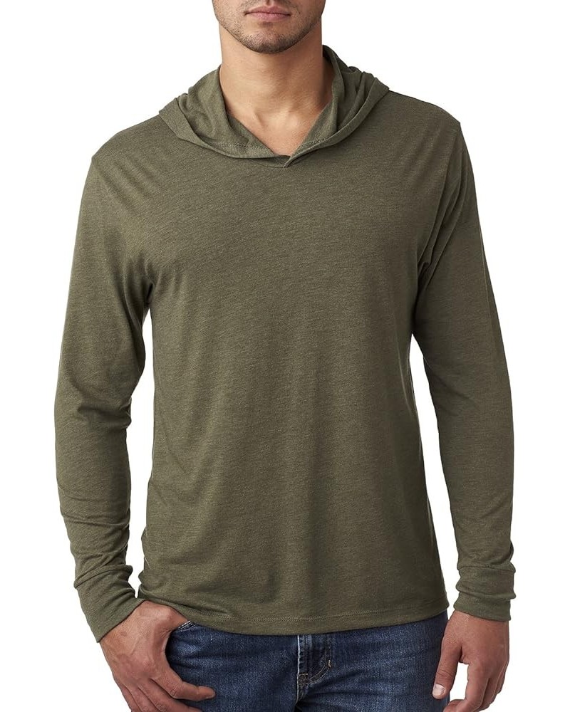 Unisex Tri-Blend 3/4-Sleeve Raglan - 6051 Military Green $8.40 T-Shirts