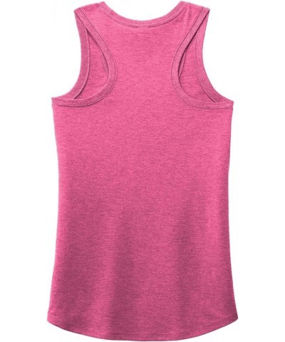 Koloa Surf Ladies Vintage Arch Logo Heathered Tank Tops in Sizes XS-4XL Fuchsia Frost / Black Vintage Arch Logo $20.35 Tanks