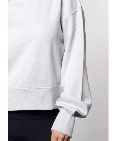 Women's Haily Sweatshirt Nebraska Cornhuskers Ash Grey $20.32 Activewear