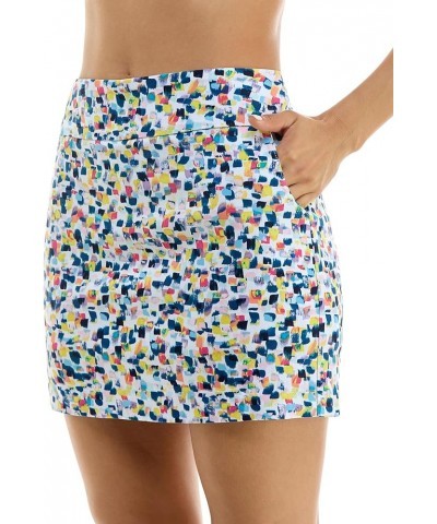 Women's New Millennium Pull-on Skort Habanero Gold/Fuchsia $16.80 Skorts