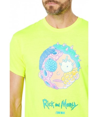 x Rick and Morty - Rick T-Shirt Safety Green $16.41 T-Shirts