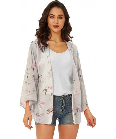 Women's Chiffon Boho Kimono Cardigan Beach Cover Shawl Color 10 $11.79 Sweaters