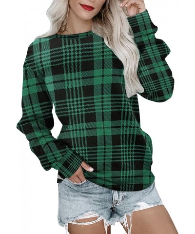 Women Cute Merry Christmas Xmas Hat Graphic Raglan Shirt Long Sleeve Shirts Sweatshirt Tops C-green $10.61 Hoodies & Sweatshirts