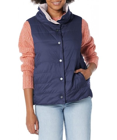 Womens Silverton Reversible Vest Navy/Lavender $13.75 Vests